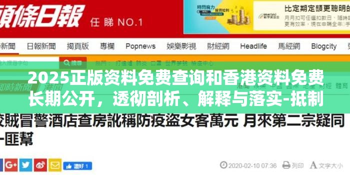 2025正版资料免费查询